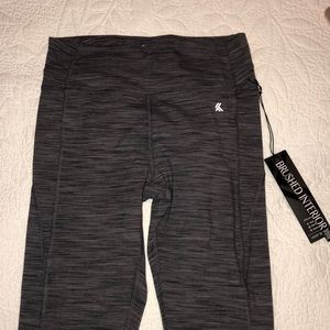 Kyodan Patterned Grey Leggings in Size Small